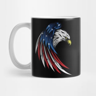 US Flag Eagle Mug